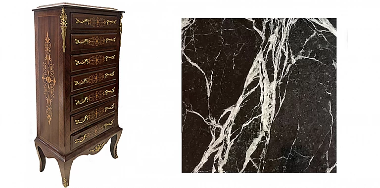 Κλασική συρταριέρα με μάρμαρο στενή Λουί Κένζ (0001) ΣΥΡΤΑΡΙΕΡΕΣ ΚΛΑΣΙΚΕΣ LOUIS XV Κλασική συρταριέρα με μάρμαρο στενή Λουί Κένζ (0001) ΣΥΡΤΑΡΙΕΡΕΣ ΚΛΑΣΙΚΕΣ LOUIS XV