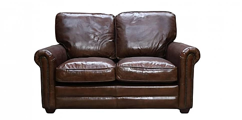 Διθέσιος καναπές δερμάτινος (30042)