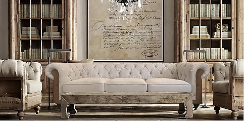 Σετ λινοί καναπέδες 3θέσιος και 2θέσιος (31002L,31003L)