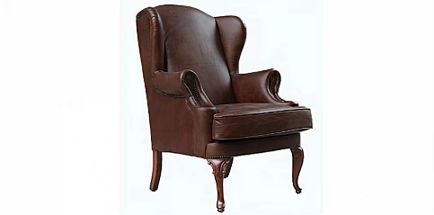 Μπερζέρα σε γνήσιο δέρμα Buffalo (5232FG1)