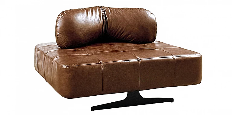 Τετράγωνο κάθισμα δύο πλευρών σε δέρμα Buffalo (5321) ΠΟΛΥΘΡΟΝΕΣ ΕΠΙΣΚΕΠΤΩΝ