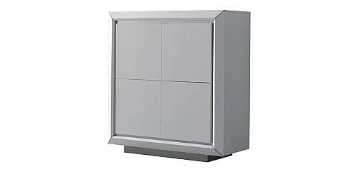 Μοντέρνο Έπιπλο ELITE BIANCO τεσσάρων θέσεων (ELIB3)