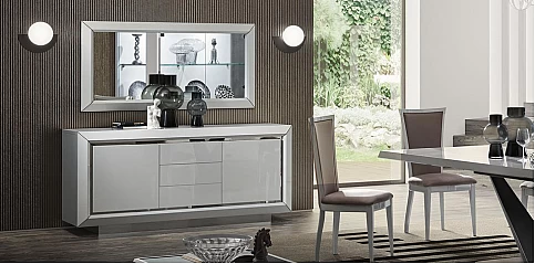 Μπουφές μοντέρνος ELITE BIANCO (ELIB)