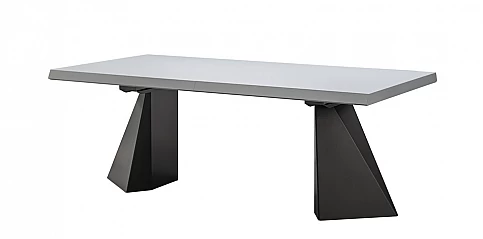 Τραπέζι τραπεζαρίας ανοιγόμενο ELITE BIANCO (ELB16)