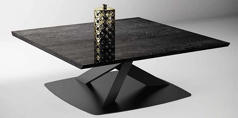 Τραπεζάκι σαλονιού μοντέρνο KRYSTAL (KRYS2) ΤΡΑΠΕΖΙ ΣΑΛΟΝΙΟΥ