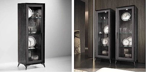 Βιτρίνα μοντέρνα KRYSTAL (KRYS1)