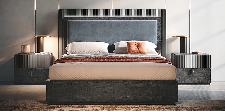 Μοντέρνο κρεβάτι διπλό Ιταλίας ONYX (ONYX16) ΚΡΕΒΑΤΙ