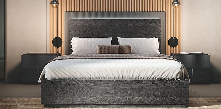 Μοντέρνο κρεβάτι διπλό Ιταλίας ONYX (ONYX16) ΚΡΕΒΑΤΙ