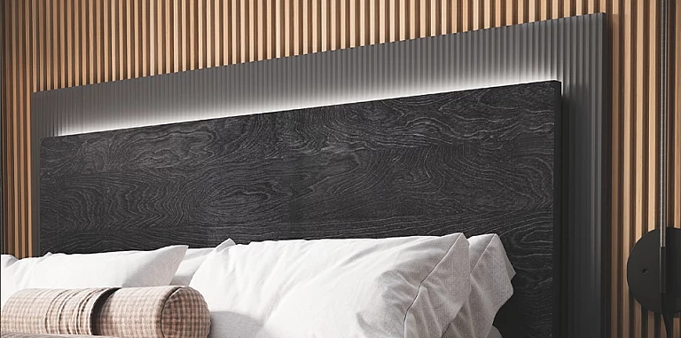 Μοντέρνο κρεβάτι διπλό Ιταλίας ONYX (ONYX16) ΚΡΕΒΑΤΙ