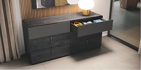 Συρταριέρα μοντέρνα διπλή ONYX (ONYX2)