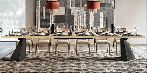 Τραπέζι τραπεζαρίας μοντέρνο ELITE (ELAV20)