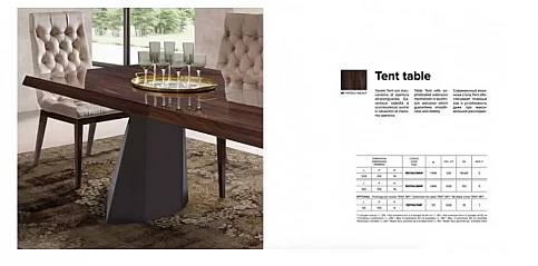 Τραπέζι τραπεζαρίας Elite noce (ELNP20)