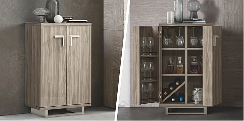 Μπαράκι μοντέρνο με led φως VOLARE (VENE)