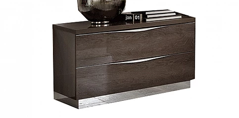 Κομοδίνο κρεβατοκάμαρας γκρι PLATINUM (PLAT)