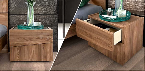 Κομοδίνο μοντέρνο σε ματ φινίρισμα (STORM2)