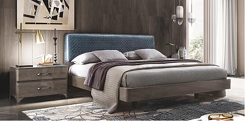 Κρεβάτι διπλό με led φως Ιταλικό MAIA (MAIG) 