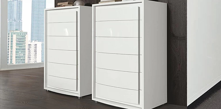 Συρταριέρα ψηλή σε λευκή λάκα Dama (Bianca2) ΣΥΡΤΑΡΙΕΡΑ ΚΟΜΟΤΑ Συρταριέρα ψηλή σε λευκή λάκα Dama (Bianca2)  ΣΥΡΤΑΡΙΕΡΑ ΚΟΜΟΤΑ