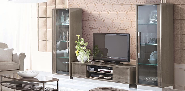Βιτρίνα σαλονιού μοντέρνα γκρι PLATINUM(PLAT1)-ΒΙΤΡΙΝΑ Βιτρίνα σαλονιού μοντέρνα γκρι PLATINUM(PLAT1)-ΒΙΤΡΙΝΑ