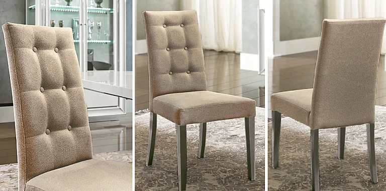 Καρέκλα τραπεζαρίας καπιτονέ DAMA (DAMAG) ΚΑΡΕΚΛΕΣ ΤΡΑΠΕΖΑΡΙΑΣ