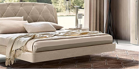 Κρεβάτι διπλό με αποθήκευση μοντέρνο (SLAYS16)