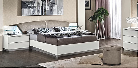 Σετ κρεβατοκάμαρας με αποθήκευση ONDAS