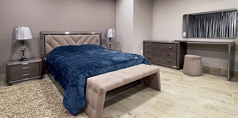 Ολοκληρωμένο σετ κρεβατοκάμαρας μοντέρνου σχεδιασμού Elite (ELI3)-ΚΡΕΒΑΤΟΚΑΜΑΡΑ ΣΕΤ