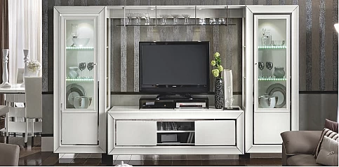 Βιτρίνα μονή μοντέρνα DAMA (BIANCA1)