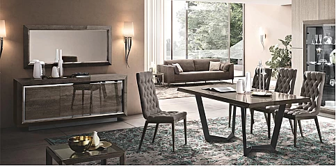 Ολοκληρωμένο σετ τραπεζαρίας με μπουφέ ELITE (ELI1)