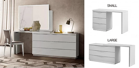 Τουαλέτα μοντέρνου στυλ λευκή (ONDA)