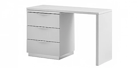 Γραφείο μοντέρνου στυλ λευκό (ONDA)