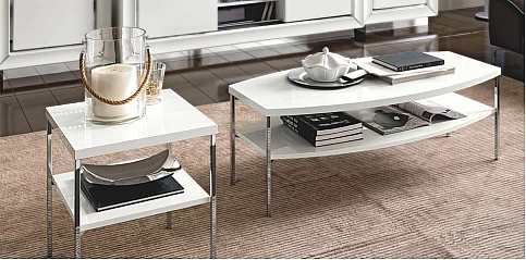 Τραπεζάκι σαλονιού μοντέρνο DAMA (BIANCA1)