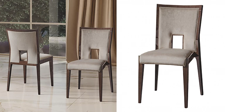 Καρέκλα τραπεζαρίας φινίρισμα καρυδιάς (AMBRA3) ΚΑΡΕΚΛΕΣ ΤΡΑΠΕΖΑΡΙΑΣ