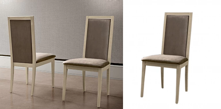 Καρέκλα τραπεζαρίας με ύφασμα (LISA) ΚΑΡΕΚΛΕΣ ΤΡΑΠΕΖΑΡΙΑΣ