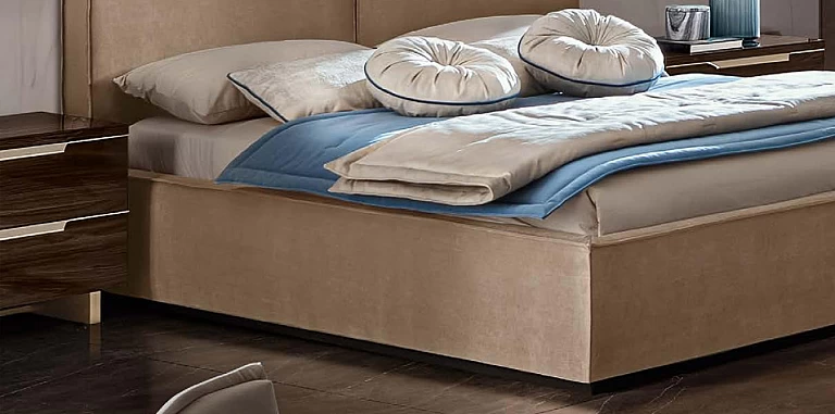 Κρεβάτι με αποθήκευση υφασμάτινο CUBΑ18 (180Χ200) ΚΡΕΒΑΤΙ