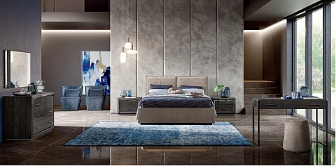 Τουαλέτα με συρτάρια μοντέρνα γκρι (ELITE3)