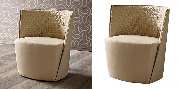 Πολυθρόνα κουρμπέ εκρού (DAY1) ΠΟΛΥΘΡΟΝΕΣ / ΜΠΕΡΖΕΡΕΣ