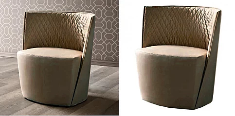 Πολυθρόνα σαλονιού κουρμπέ (DAY2)