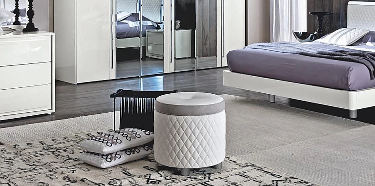 Σκαμπό/πουφ λευκό Dama (Bianca) ΤΑΜΠΟΥΡΕ ΣΚΑΜΠΟ Σκαμπό/πουφ λευκό Dama (Bianca) ΤΑΜΠΟΥΡΕ ΣΚΑΜΠΟ