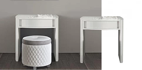 Τουαλέτα κρεβατοκάμαρας σε λευκή λάκα (DΑΜΑ)