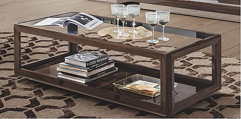 Τραπέζι σαλονιού παραλληλόγραμμο γκρι ELITE (ELIS2)