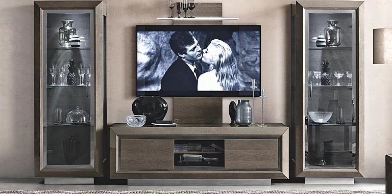 Έπιπλο τηλεόρασης γκρι ELITE (ELIT) ΕΠΙΠΛΑ ΤΗΛΕΟΡΑΣΗΣ