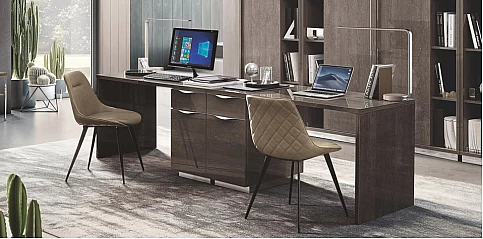 Μοντέρνο γραφείο υπολογιστή PLATINUM (PLBS)