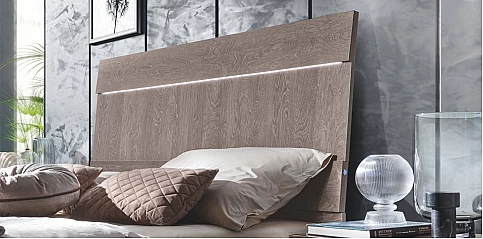 Μοντέρνο κρεβάτι με αποθήκευση Ιταλίας KROMA (KROMS1)