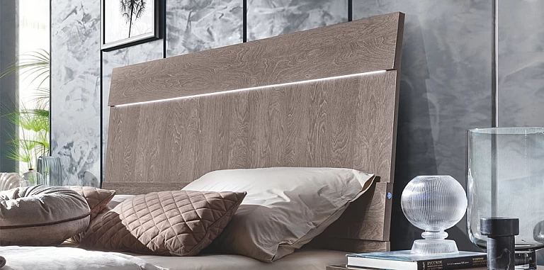 Μοντέρνο κρεβάτι με αποθήκευση Ιταλίας KROMA (KROMS2) ΚΡΕΒΑΤΙ