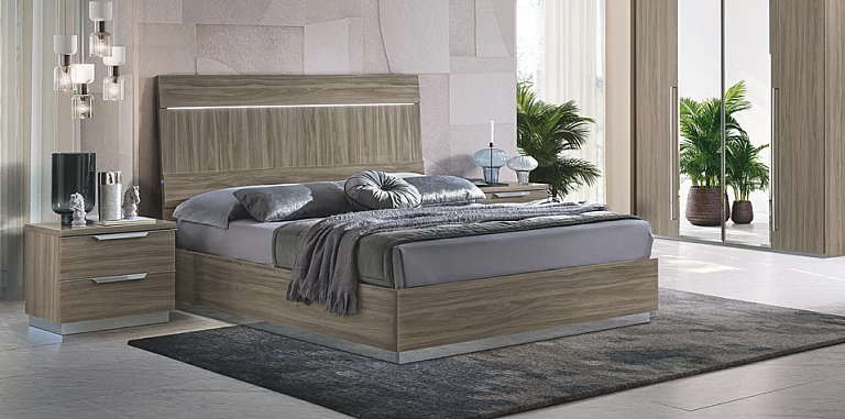 Μοντέρνο κρεβάτι με αποθήκευση Ιταλίας KROMA (KROVS1) ΚΡΕΒΑΤΙ