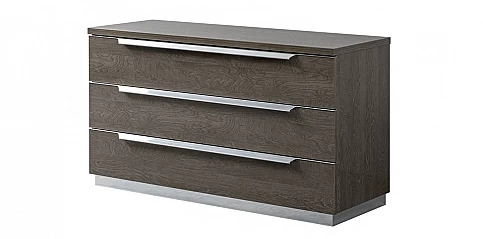 Συρταριέρα δαπέδου μοντέρνα KROMA γκρι (KROM3)