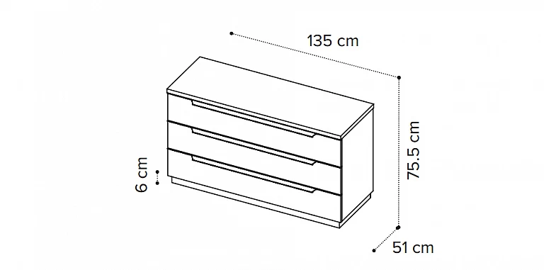 Συρταριέρα δαπέδου μοντέρνα KROMA γκρι (KROM3) ΣΥΡΤΑΡΙΕΡΑ-ΚΟΜΟΤΑ Συρταριέρα δαπέδου μοντέρνα KROMA γκρι (KROM3) ΣΥΡΤΑΡΙΕΡΑ-ΚΟΜΟΤΑ