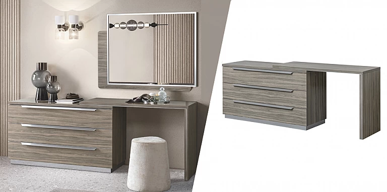 Τουαλέτα κρεβατοκάμαρας μοντέρνα KROMA (KROV) ΤΟΥΑΛΕΤΑ ΚΡΕΒΑΤΟΚΑΜΑΡΑΣ