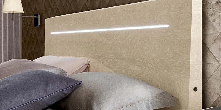 Κρεβάτι υπέρδιπλο Ιταλίας με led φωτισμό AMBRA (AM18)-ΚΡΕΒΑΤΙΑ ΥΠΕΡΔΙΠΛΑ