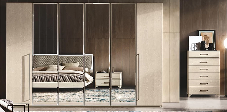 Ντουλάπα ρούχων εκρού PLATINUM (PLAS6)   ΝΤΟΥΛΑΠΕΣ